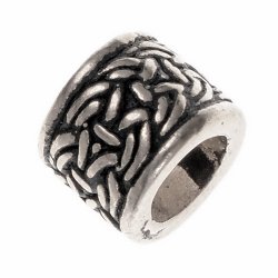 [07 WEI 01.b] Wikinger-Perle Nr. W1 / Loch 4 mm (Bronze)