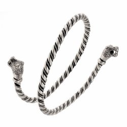 [07 OAR Ose-b] Wikinger-Oberarmreif "Oseberg" (Bronze)