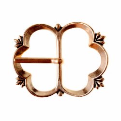 [09 Sch Gotik 3.ma.br] Mittelalterschließe - für 2,5 - 3 cm (Bronze)