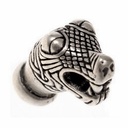 Ketten-Ende Oseberg Wikinger Bronze - 2,5 x 1,5 cm