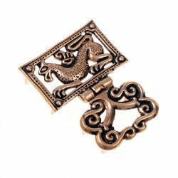 [08 ZN Vrap Hanger.b] Awarischer Gürtelhänger "Greif" (Bronze)