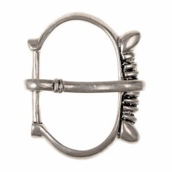 [09 Sch Daup 2.b] Mittelalterschnalle - für 2 cm (Bronze)