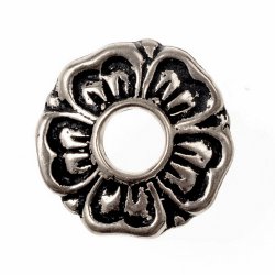 Florale Gürtel-Öse aus Bronze