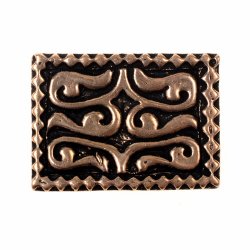 [08 ZN VR-Palm.b] Awarischer Beschlag aus Vrap mit Palmetten (Bronze)