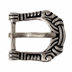 [09 Sch Norw 15.b] Wikinger-Schnalle aus Norwegen - 1,5 cm (Bronze)
