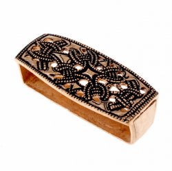 [09 Loop Gok.ma.br] Gürtelschlaufe "Gokstad" / 4 cm (Bronze)