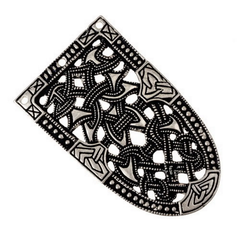 [09 End Gokstad.ma.br] Riemenende Gokstad / 4 cm (Bronze)