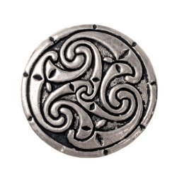 [08 ZN Spirale.b] Keltischer-Beschlag Spirale (Bronze)