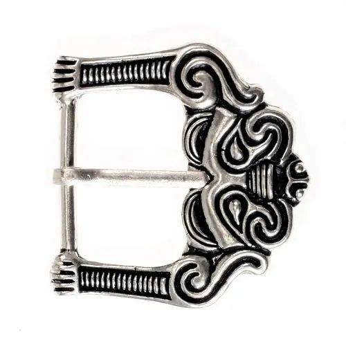 [09 Sch Smol 3.b] Wikingerschnalle "Smolensk" - 3 cm (Bronze)