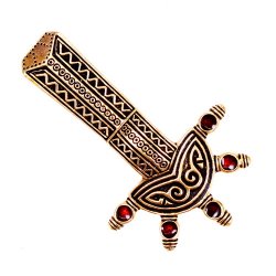 [07 Fi BueMero.b] Bügelfibel der Merowinger (Bronze)