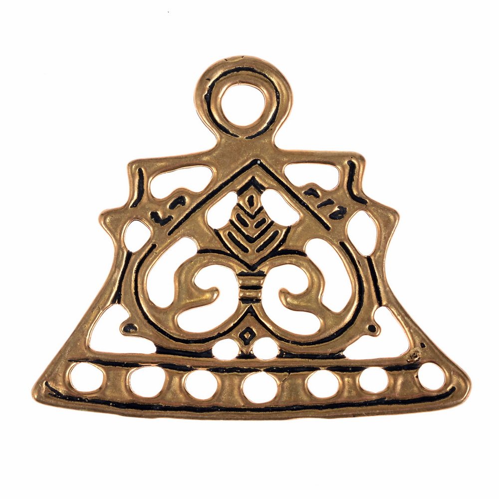 Kettenverteiler "Lettland" wikingerzeitlich aus Bronze - 5,5 cm