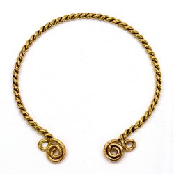 [07 Torque Kelt.ma.br] Keltischer Spiral-Torque (Bronze)