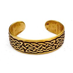 [07 Ar Kelt 3.b] Armreif Keltisches Knotenband (Bronze)