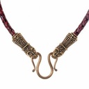 Wikinger-Lederkette "Mandermark" - 50 cm