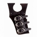 Schwerthalter Mittelalter aus Leder - 3 Schnallen