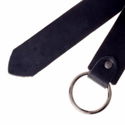 Ringgürtel - Spaltleder / 4 cm