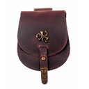 Tarsoly-Tasche - klein mit Triquetra - Gürteltasche
