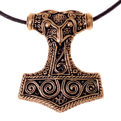 [0 TH Scania.b] Schonenhammer Amulett - Bronze Anhänger Replik (Bronze)