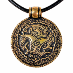 [0 See-Bra.b] Brakteat von Seeland (Bronze)