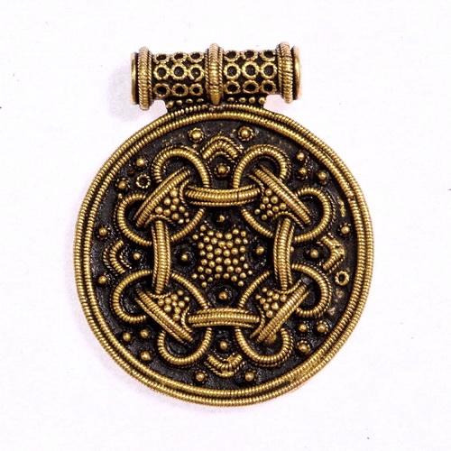 Wikinger Amulett Haithabu Bronze  - Replik Nachbildung nach Originalfund