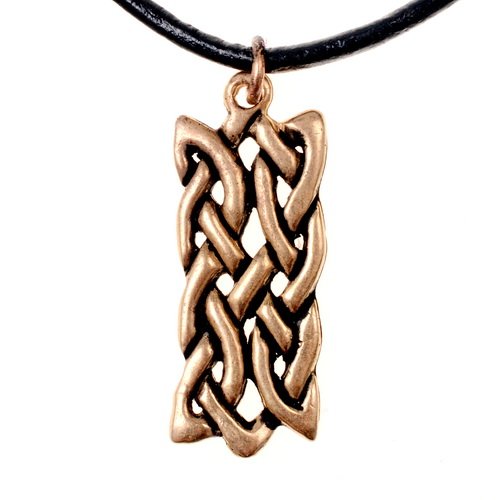 Anhänger keltisches Rechteck - Accessoire, Schmuck für Mittelalter, LARP und Alltag