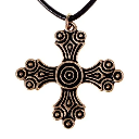 Bronze Anhänger 'Rus-Kreuz'
