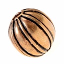 Wikinger Perle Nr. P10  Granulationstechnik Bronze oder Bronze versilbert