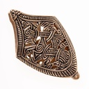Wikinger Ortband "Jelling" - Bronze Anhänger Replik