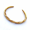 Wikinger Armreif tordiert Bronze