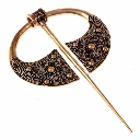 Ringfibel aus Ballyspellan Irland Wikinger Fibel