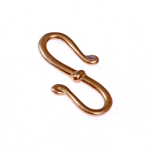 [07 Schmu-Ha 1.b] Replik Schmuckhaken klein Wikinger Schmuck (Bronze)