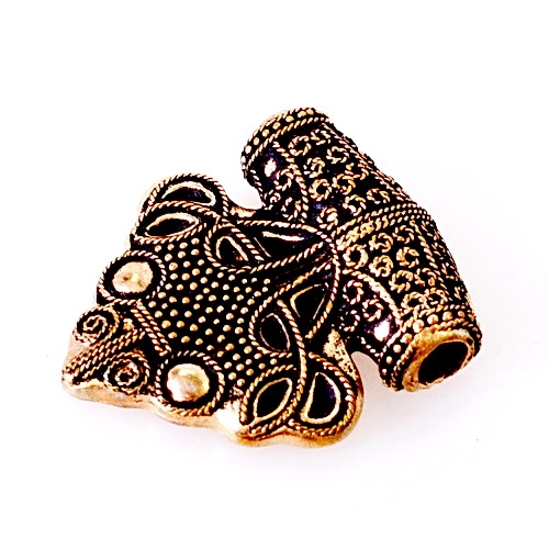 [0 TH Sigtuna.b] Raben Thorshammer Amulet Bronze  - Replik Nachbildung nach Originalfund (Bronze)
