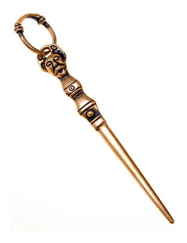 Pfriem von Gotland Bronze oder versilbert - Wikinger Schmuck