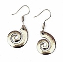 Paar Bronzeohrringe 'Spirale' - Accessoire, Schmuck für Mittelalter, LARP und Alltag