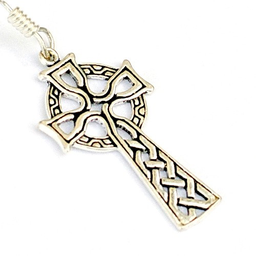[07 OR 2 KeKr.b] Paar Bronzeohrringe 'Keltenkreuz' - Accessoire, Schmuck für Mittelalter, LARP und Alltag (Bronze)