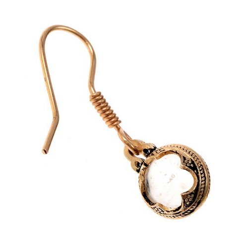 Ohrring "Gotland-Sphäre" - klein - Accessoire, Schmuck für Mittelalter, LARP und Alltag