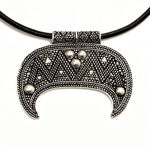 [0 Lunula B.b] Lunula Amulet Bronze  - Replik Nachbildung nach Originalfund (Bronze)