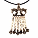 Klapperanhänger mit Pferdeköpfen - Accessoire, Schmuck für Mittelalter, LARP und Alltag