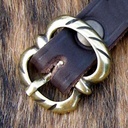 Spätmittelalter Ledergürtel 1,5 cm - Accessoire für Mittelalter Reenactment, Larp & Fantasy Gewandung