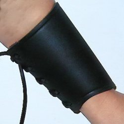 [03 Stu-M.kl.br] Armstulpe - mittel (braun, klein)