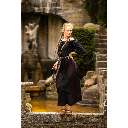 Mittelalterrock "Dana" Dunkelbraun-Schwarz