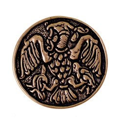 [09 Buck 4 TU:.fa.me] Koppel-Schnalle / Turul (messing)