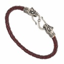 Wikinger-Armband "Wolfskopf"