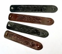 Leder-Armband in 4 cm Breite - Tribal