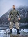 Wikinger Leinentunika "Ragnar" Olivgrün