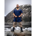 Wikinger Tunika kurzam "Loki" Blau