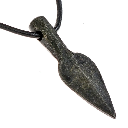Geschmiedetes Speer-Amulett