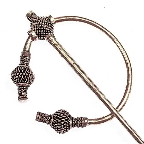 [07 Fi Distel - GR-b] Distelfibel der Wikinger - groß (Bronze)