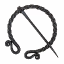 Römische Omegafibel aus Eisen - 7,5 cm