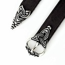 Wikinger-Gürtel - 2 cm + Riemenende